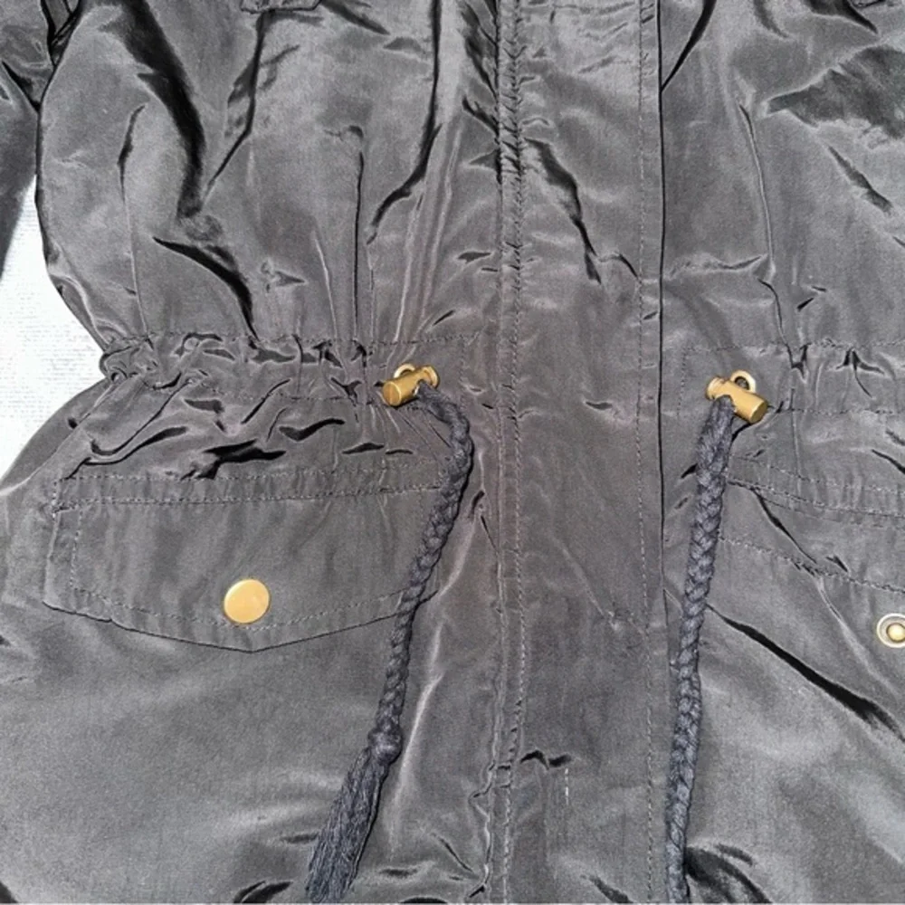 Copper Key coat girls size large black with‎ faux fur interior